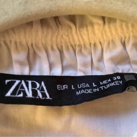 BRAND NEW ZARA, white 100% cotton, worn once! - Picture 6 of 7